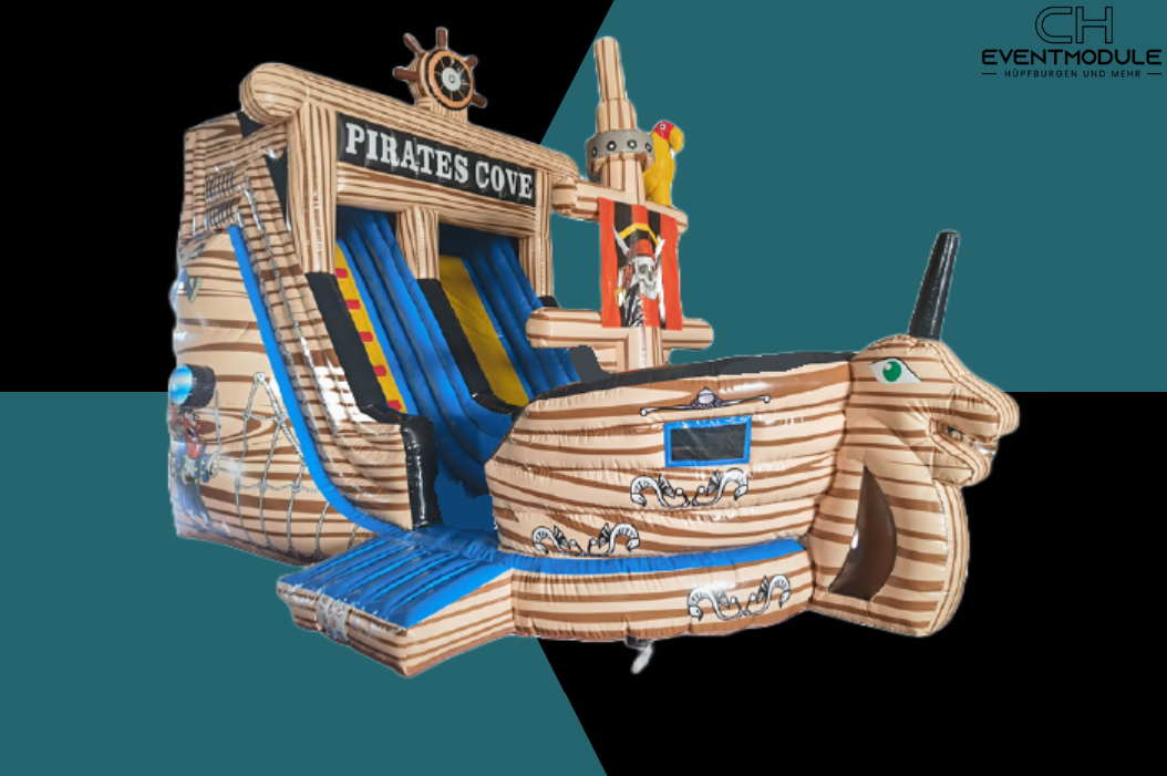 Riesenrutsche - Piratenschiff
